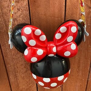Red Polka Dot Minnie Mouse Crossbody Bag